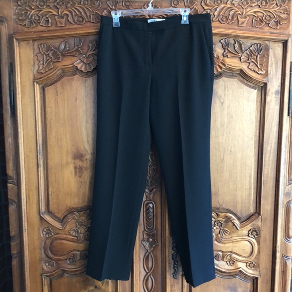 Kasper Pants - Kasper Dress Slacks in Jet Black 8 NWOT